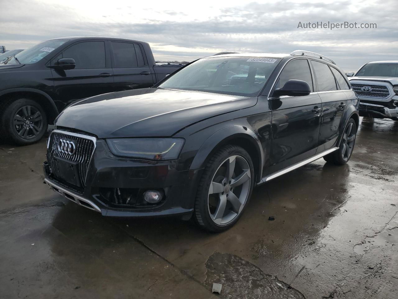 2013 Audi A4 Allroad Premium Plus Black vin: WA1UFAFL9DA054589