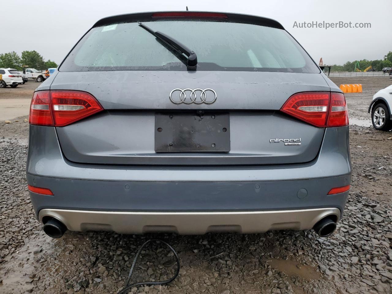 2013 Audi A4 Allroad Premium Plus Серый vin: WA1UFAFL9DA055578