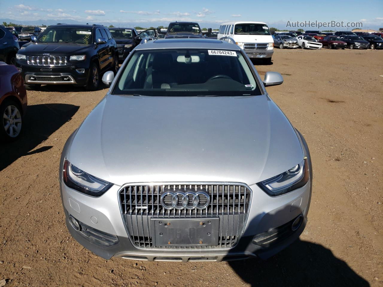 2013 Audi A4 Allroad Premium Plus Silver vin: WA1UFAFL9DA226183