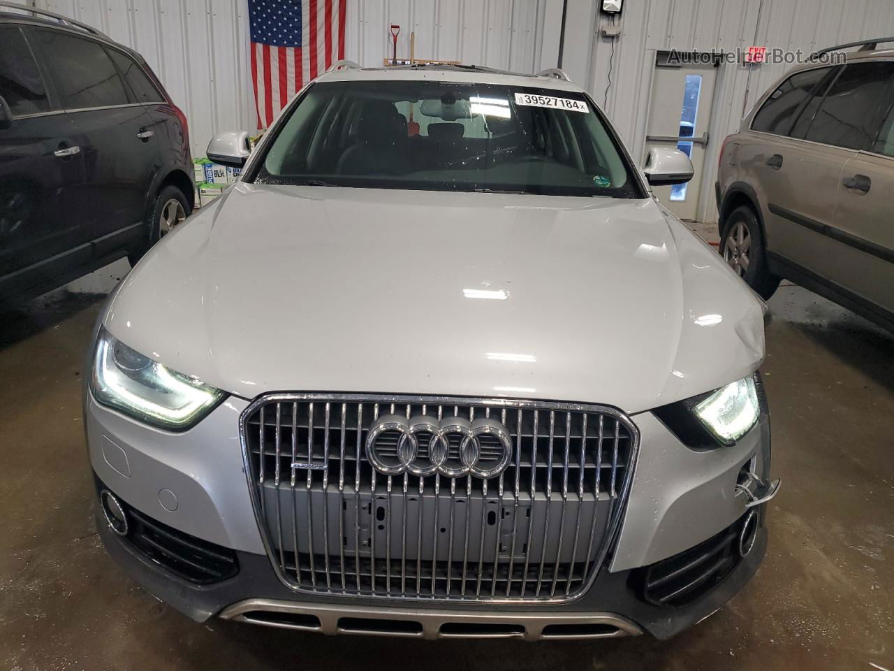 2014 Audi A4 Allroad Premium Plus Серебряный vin: WA1UFAFL9EA149770