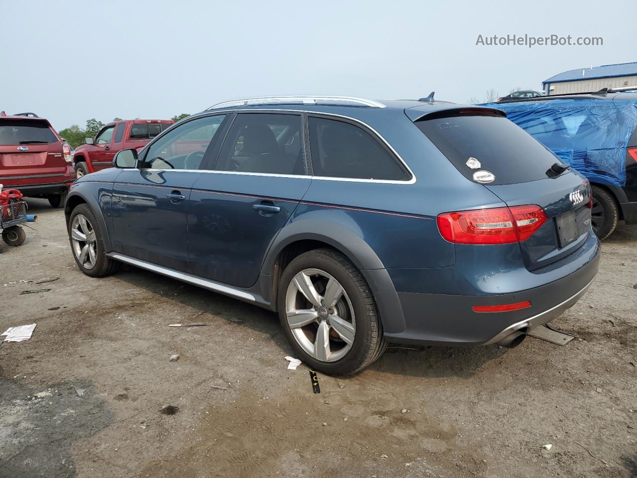 2016 Audi A4 Allroad Premium Plus Синий vin: WA1UFAFL9GA005025