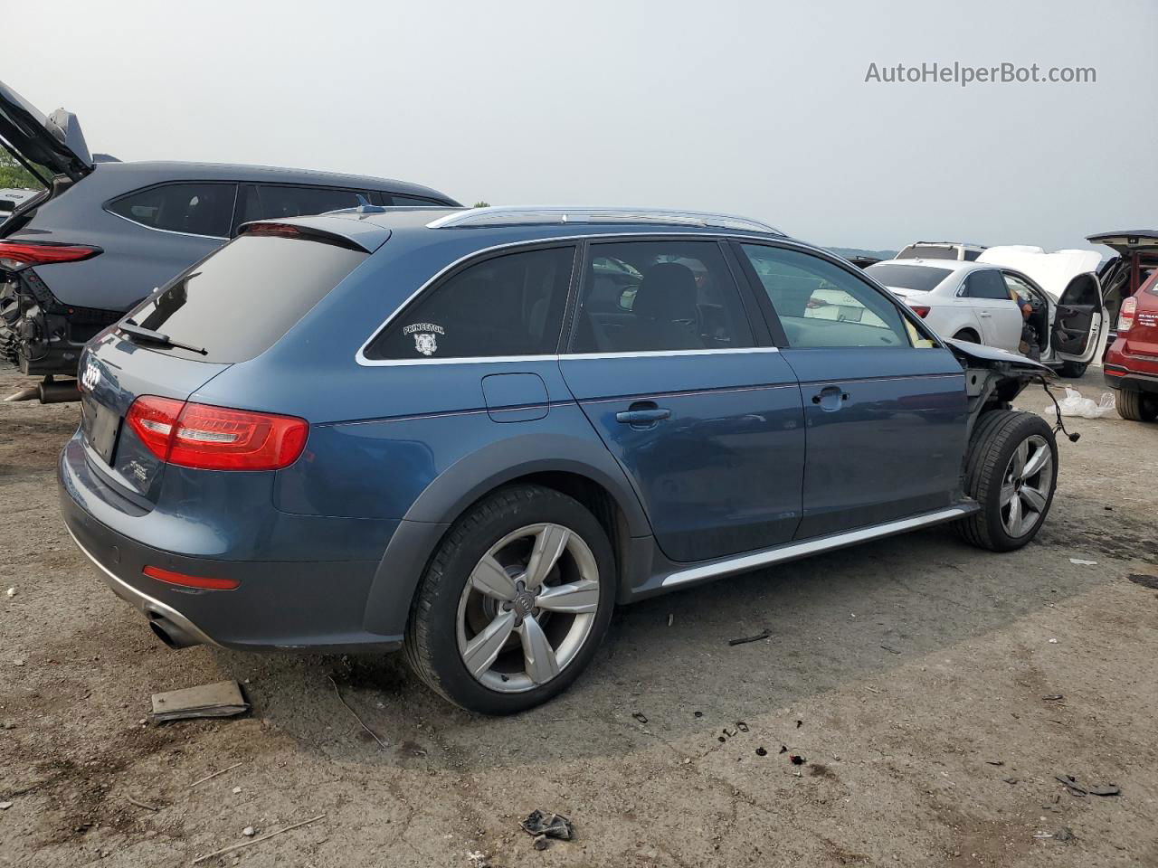 2016 Audi A4 Allroad Premium Plus Синий vin: WA1UFAFL9GA005025