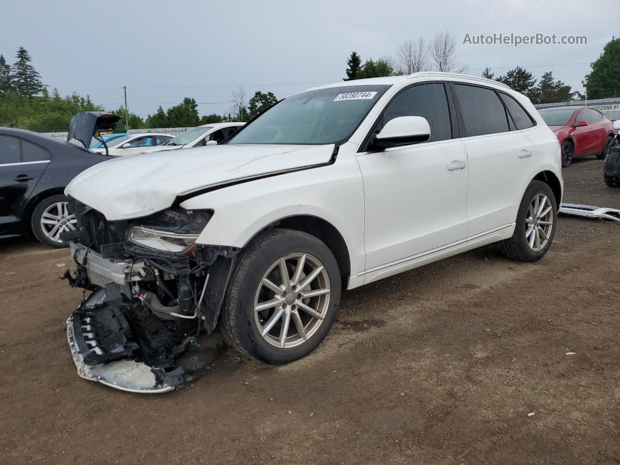 2016 Audi Q5 Technik White vin: WA1V2AFP1GA062192