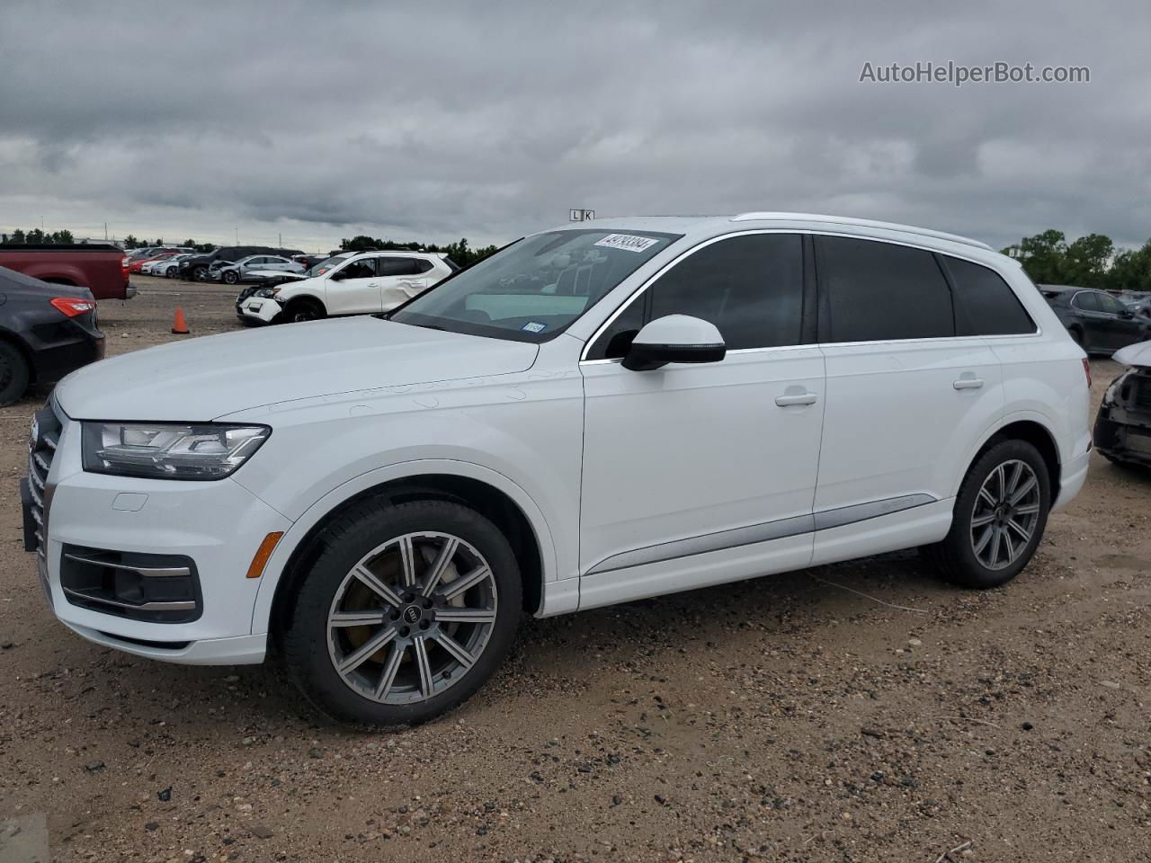 2017 Audi Q7 Prestige White vin: WA1VAAF70HD000317