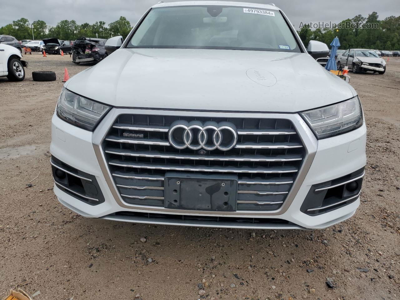 2017 Audi Q7 Prestige White vin: WA1VAAF70HD000317