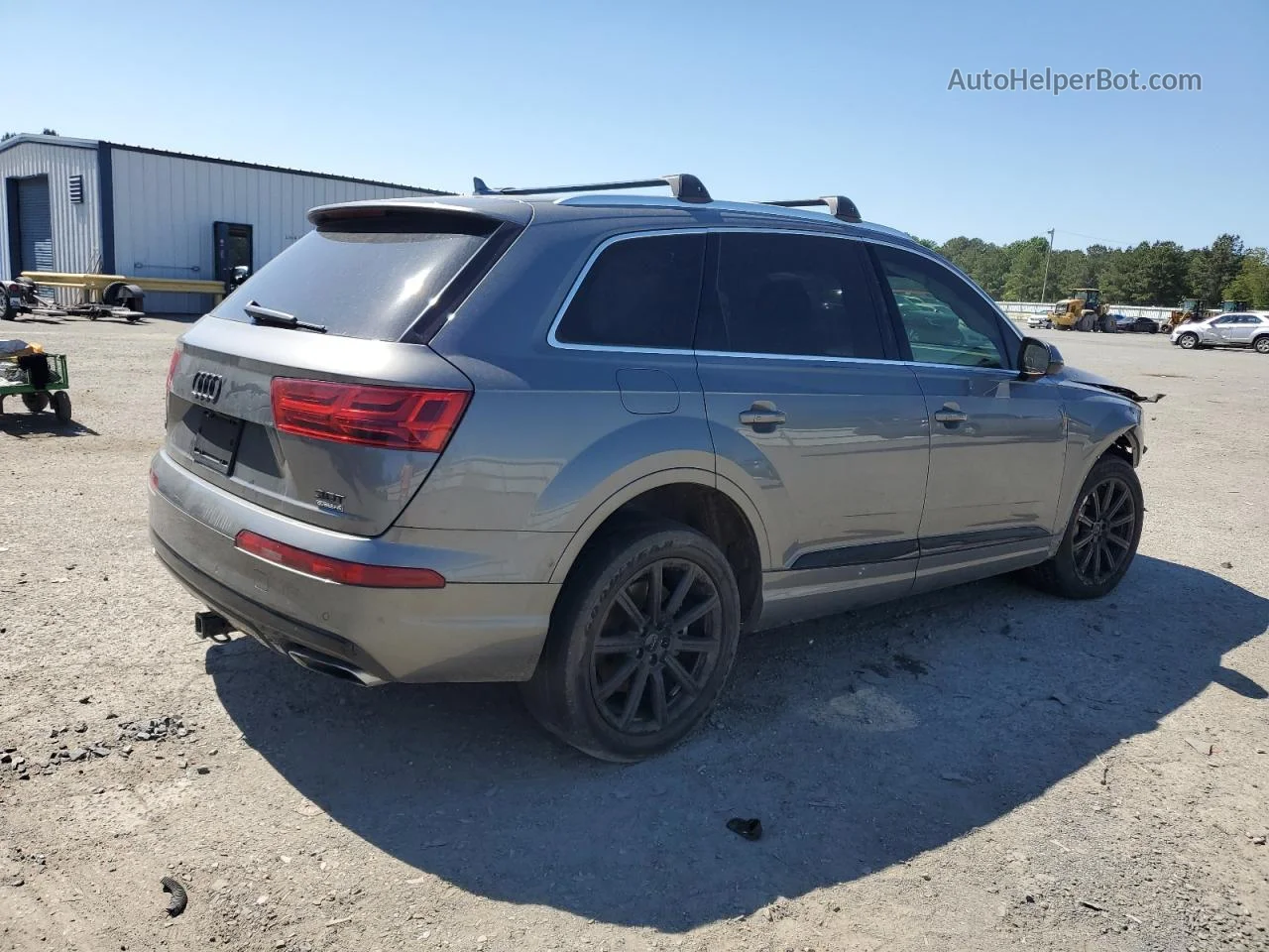 2017 Audi Q7 Prestige Серый vin: WA1VAAF70HD011916