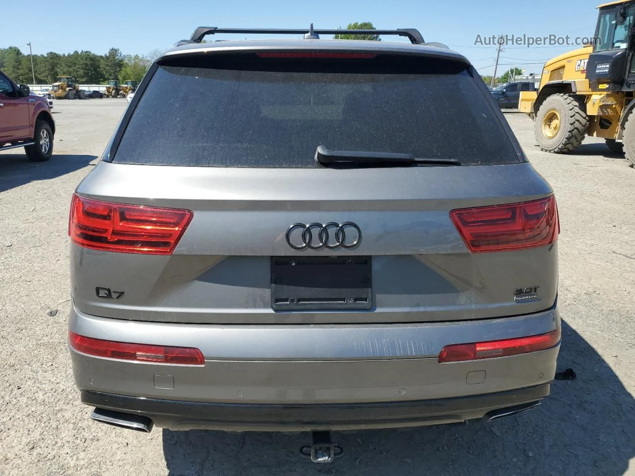 2017 Audi Q7 Prestige Gray vin: WA1VAAF70HD011916