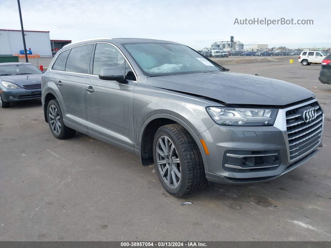 2017 Audi Q7 3.0t Premium Gray vin: WA1VAAF70HD054734