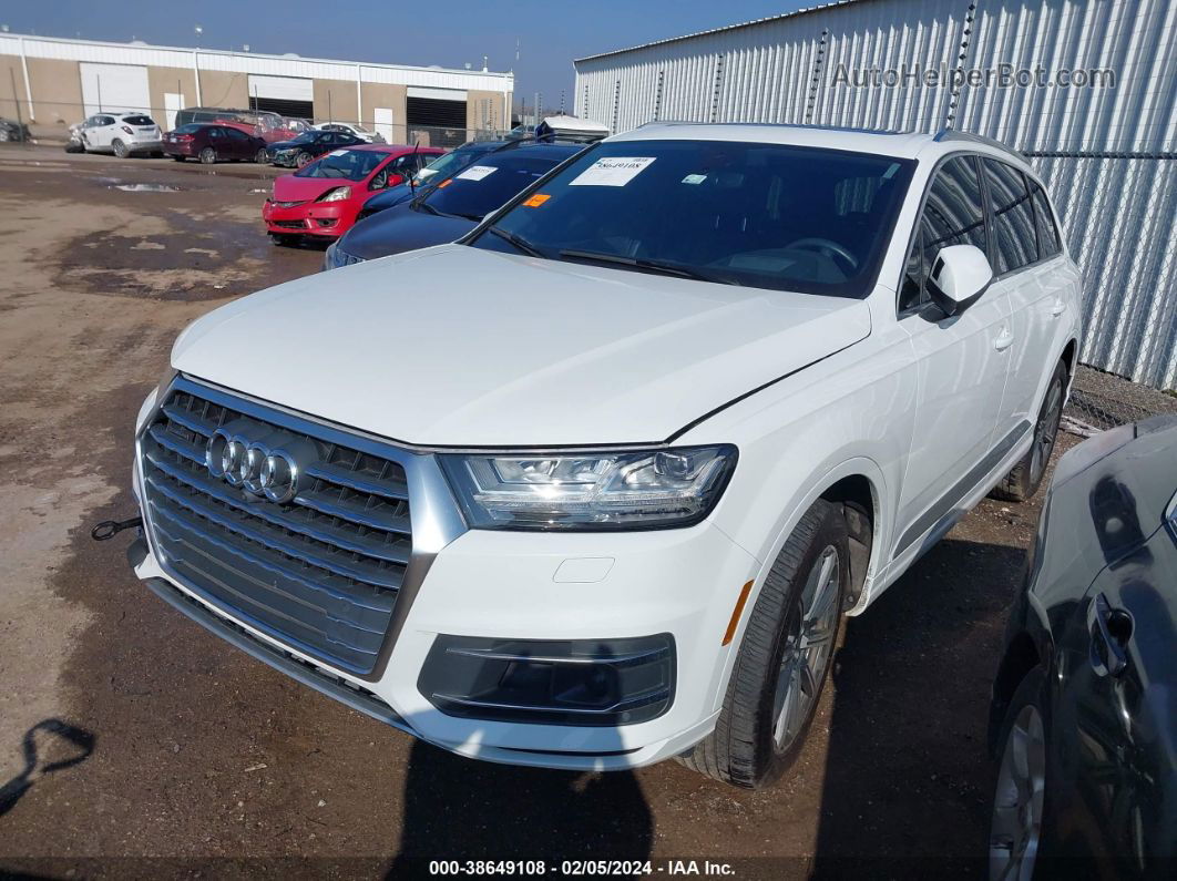 2017 Audi Q7 3.0t Premium White vin: WA1VAAF71HD045220