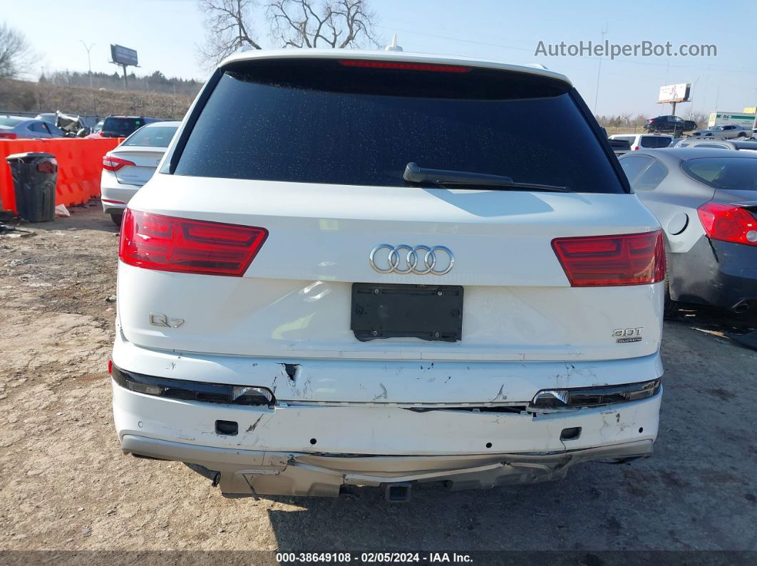 2017 Audi Q7 3.0t Premium White vin: WA1VAAF71HD045220