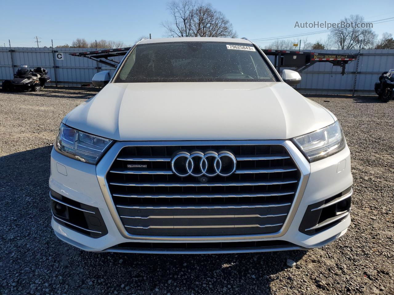 2017 Audi Q7 Prestige White vin: WA1VAAF71HD057240