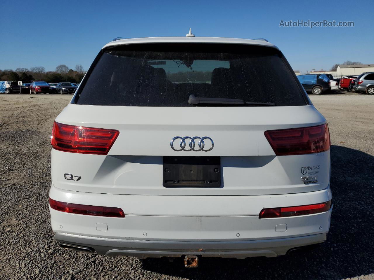 2017 Audi Q7 Prestige White vin: WA1VAAF71HD057240