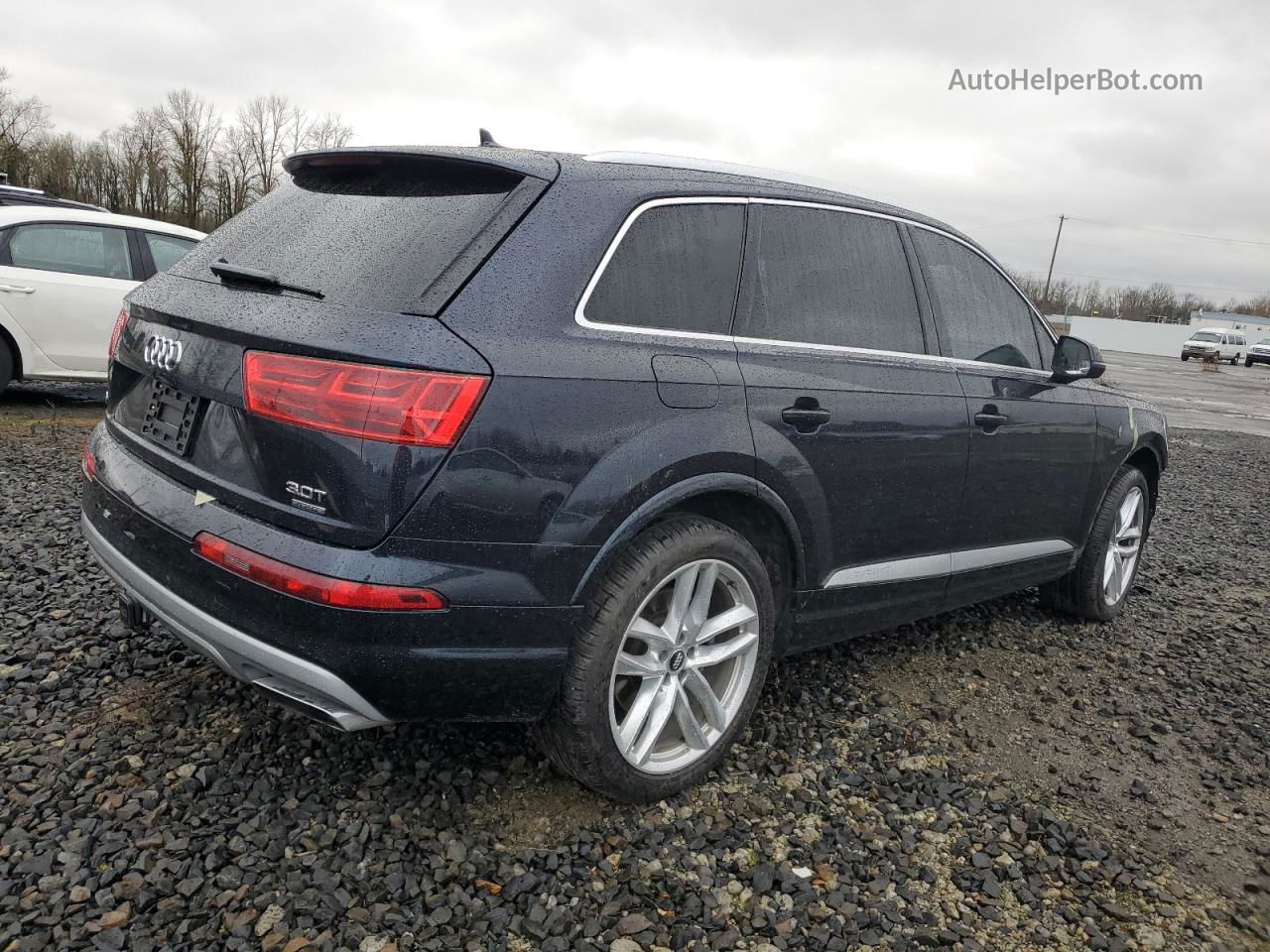 2017 Audi Q7 Prestige Черный vin: WA1VAAF72HD010993