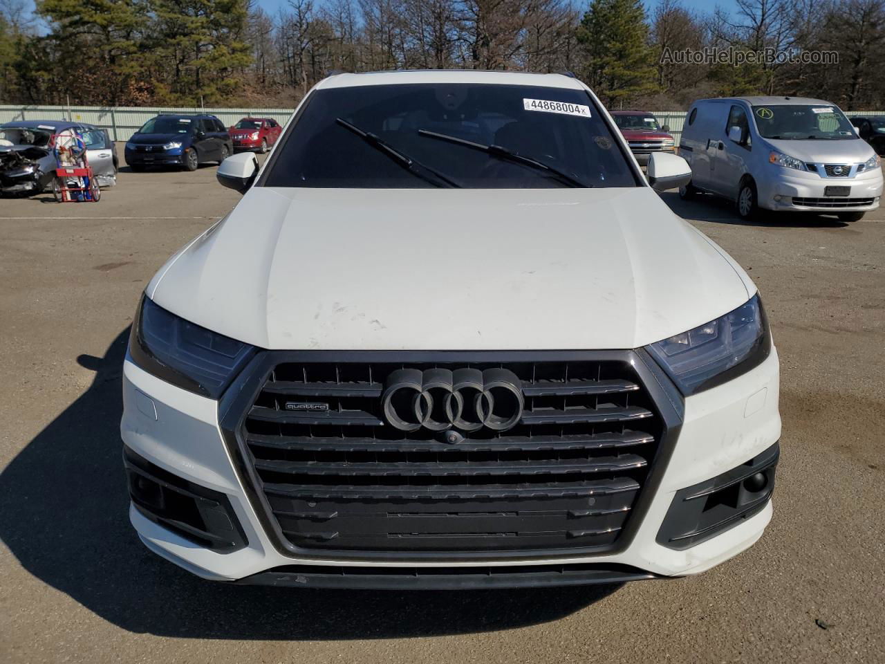 2017 Audi Q7 Prestige White vin: WA1VAAF72HD029852