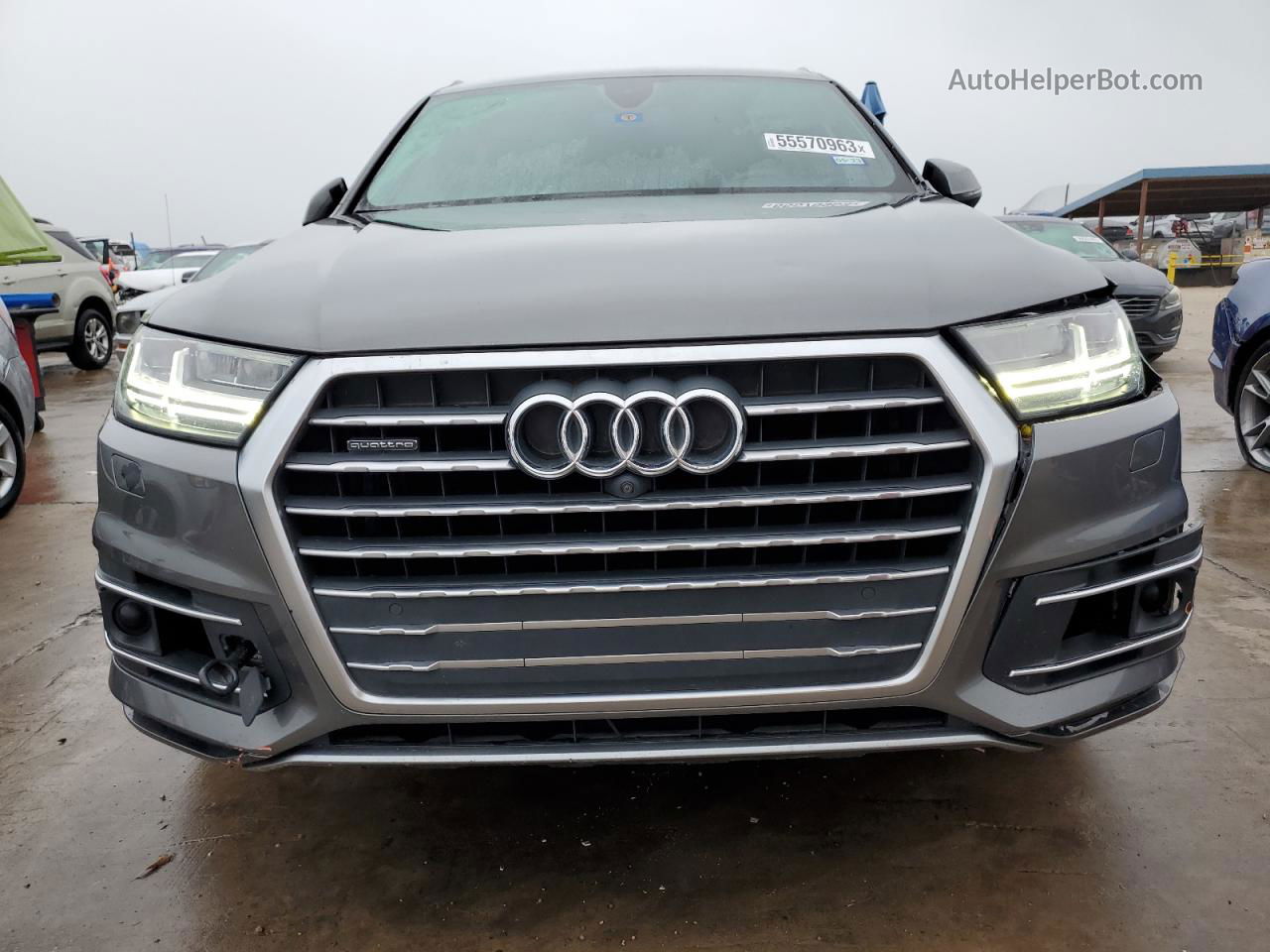 2017 Audi Q7 Prestige Gray vin: WA1VAAF72HD059238