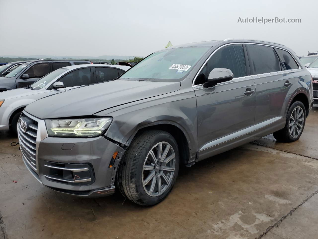 2017 Audi Q7 Prestige Gray vin: WA1VAAF72HD059238