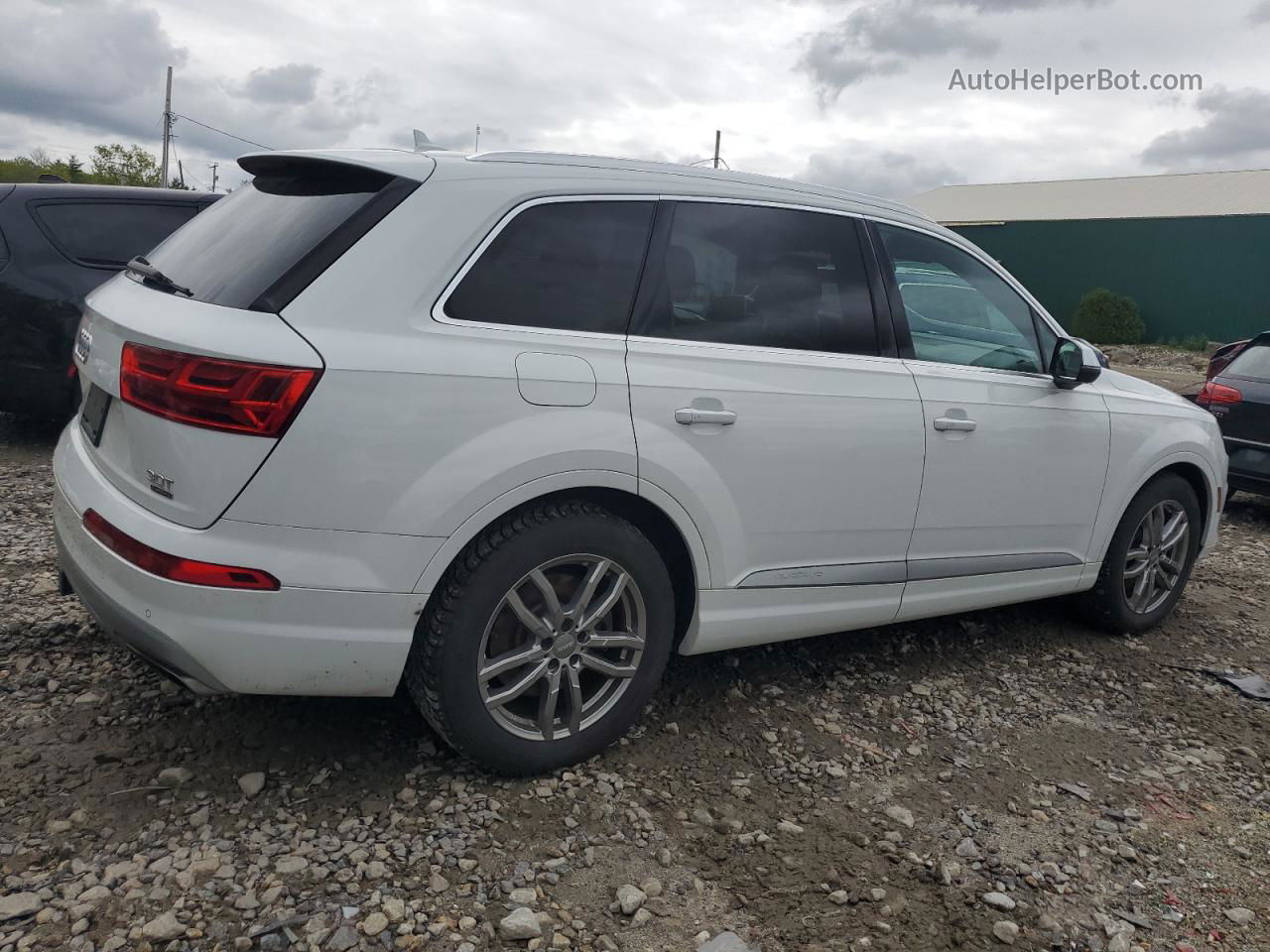 2017 Audi Q7 Prestige Белый vin: WA1VAAF73HD002899