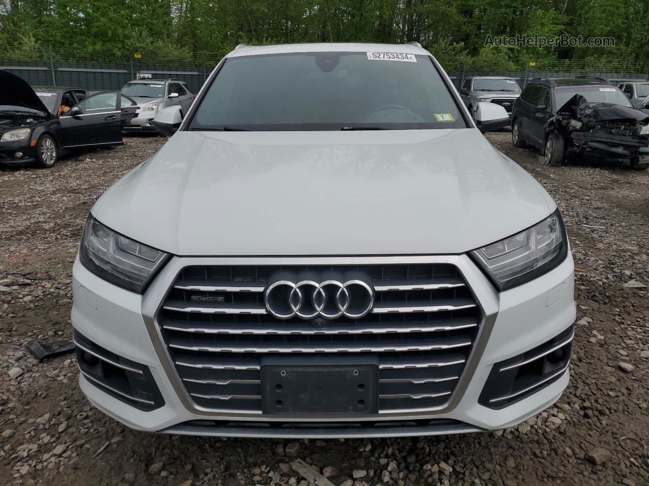 2017 Audi Q7 Prestige White vin: WA1VAAF73HD002899