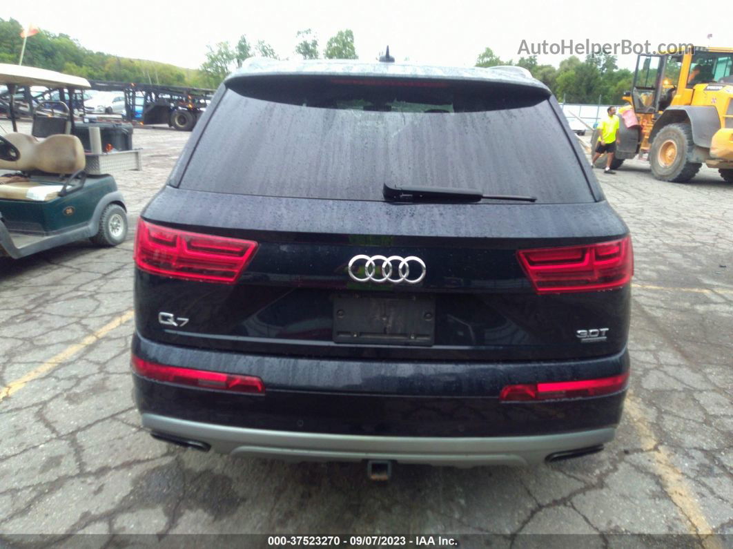 2017 Audi Q7 Prestige Черный vin: WA1VAAF73HD018729