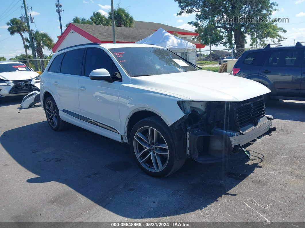 2017 Audi Q7 3.0t Premium White vin: WA1VAAF73HD023896