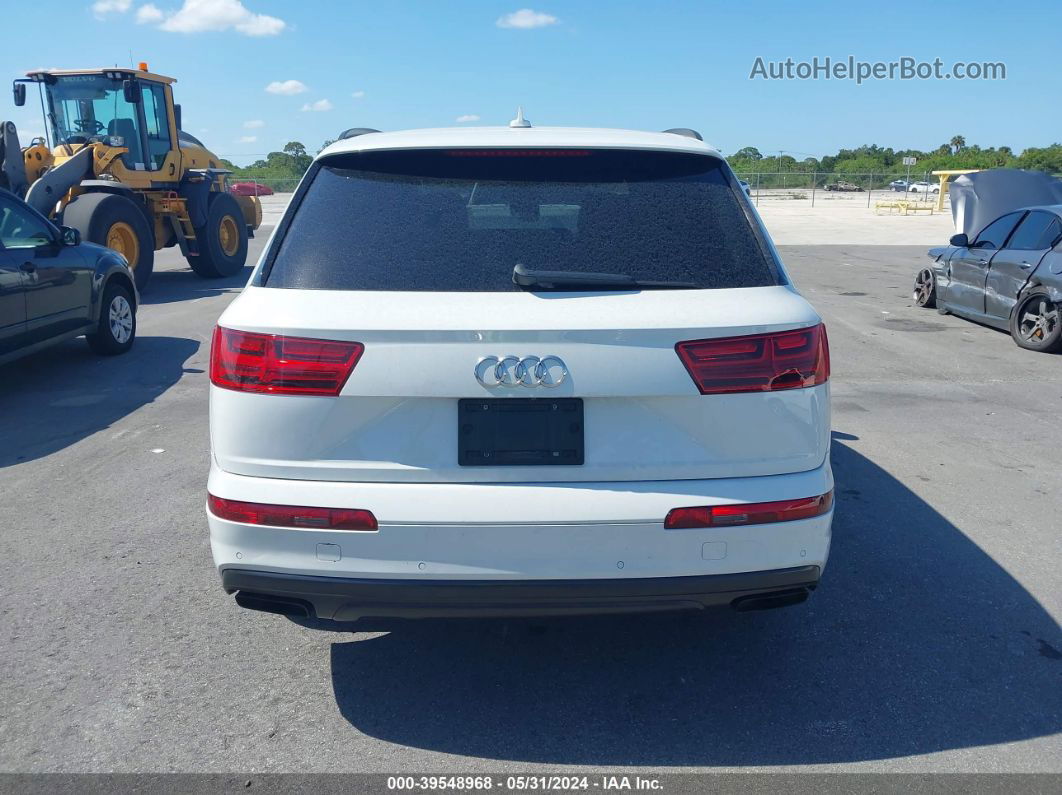 2017 Audi Q7 3.0t Premium White vin: WA1VAAF73HD023896