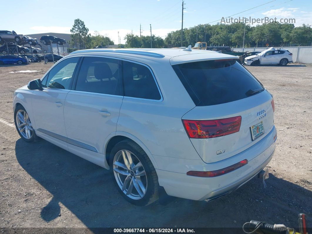 2017 Audi Q7 3.0t Premium Белый vin: WA1VAAF73HD055229