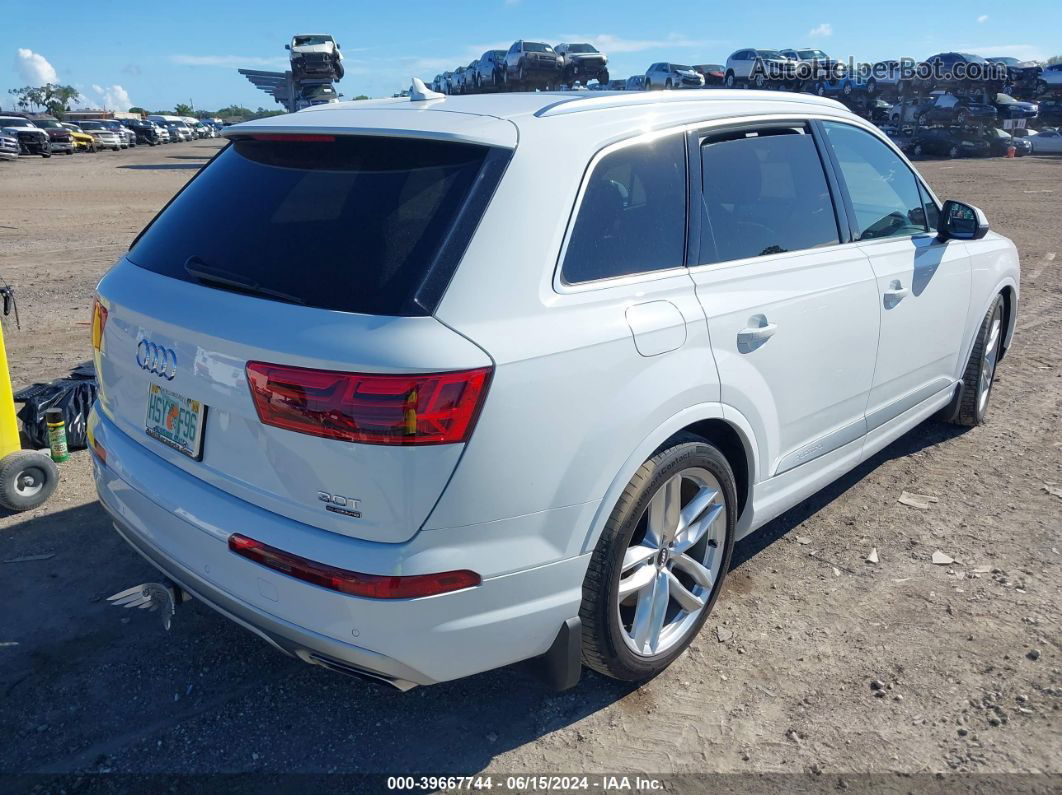 2017 Audi Q7 3.0t Premium White vin: WA1VAAF73HD055229