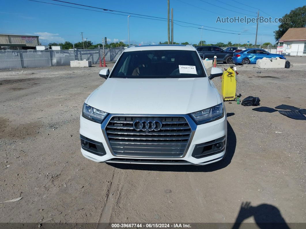 2017 Audi Q7 3.0t Premium White vin: WA1VAAF73HD055229