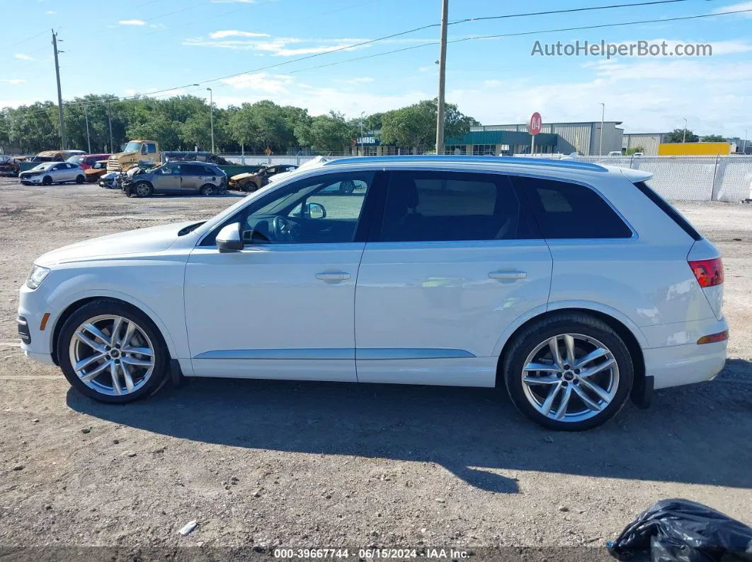 2017 Audi Q7 3.0t Premium White vin: WA1VAAF73HD055229