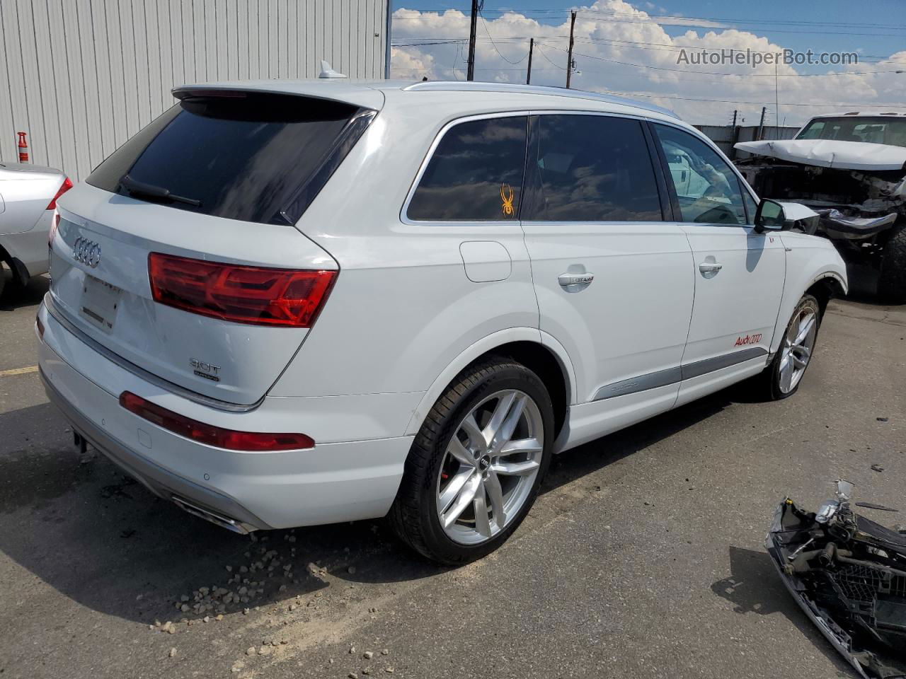 2017 Audi Q7 Prestige White vin: WA1VAAF74HD004967