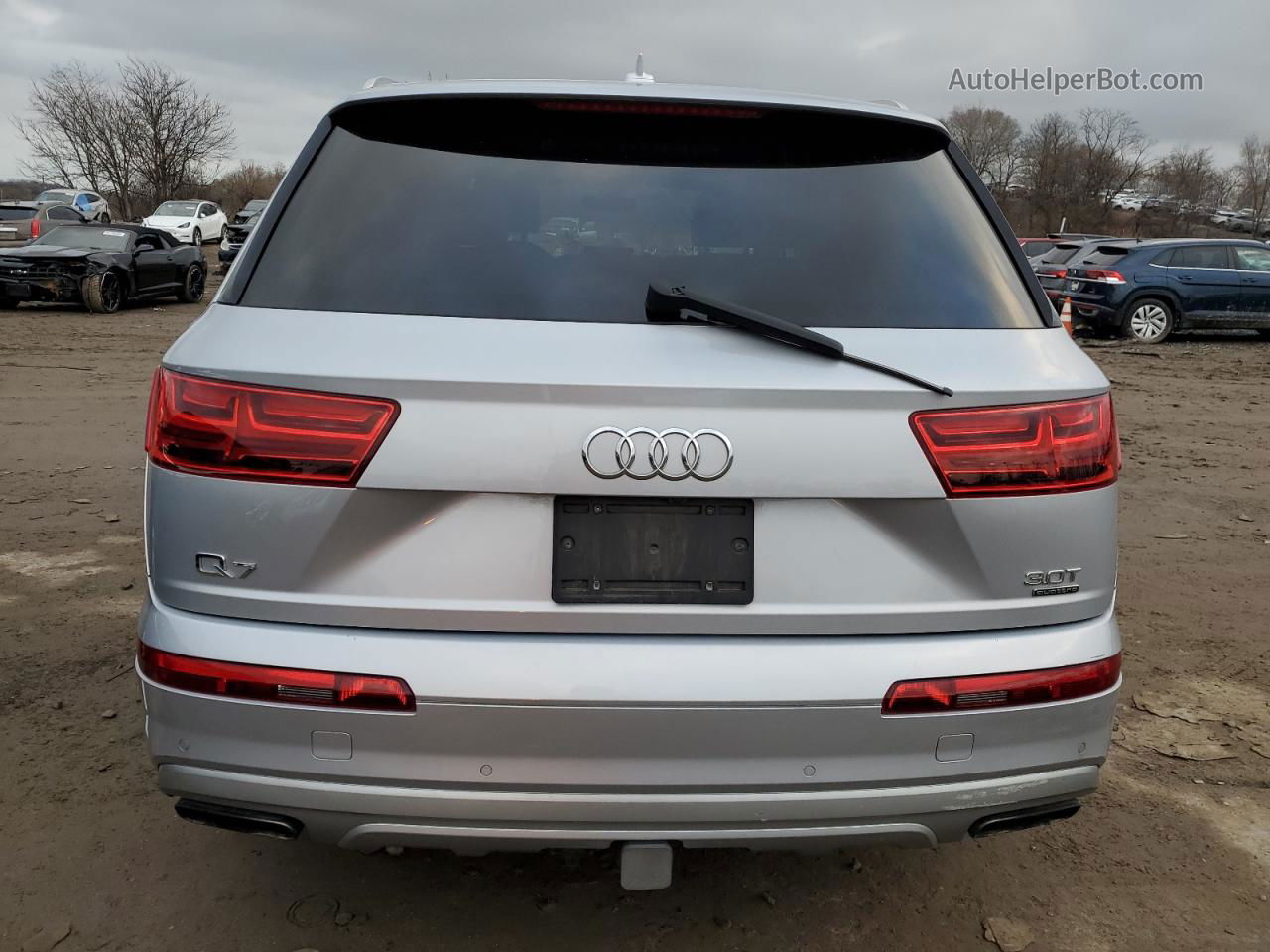 2017 Audi Q7 Prestige Silver vin: WA1VAAF75HD039789