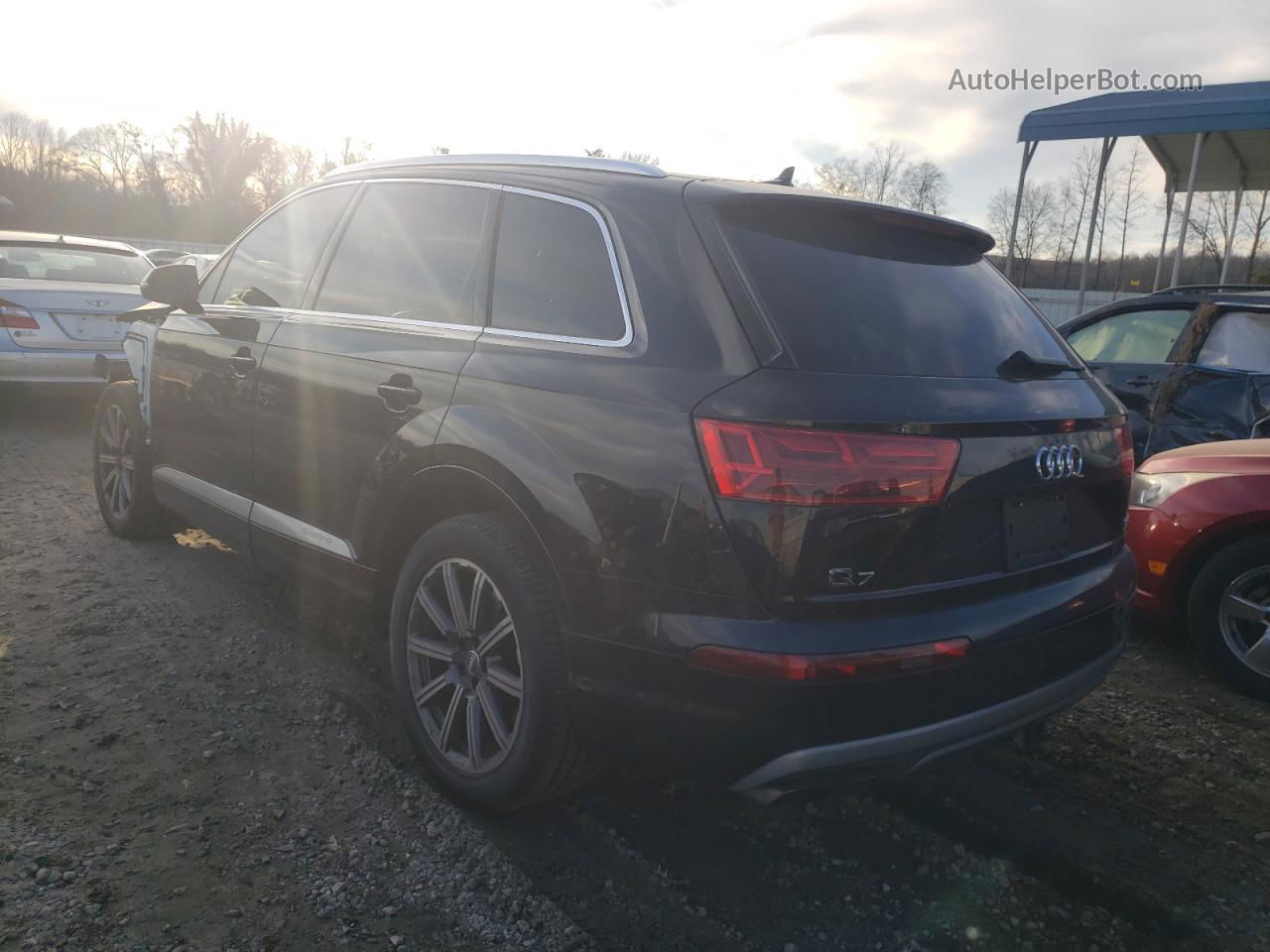 2017 Audi Q7 Prestige Черный vin: WA1VAAF76HD007532