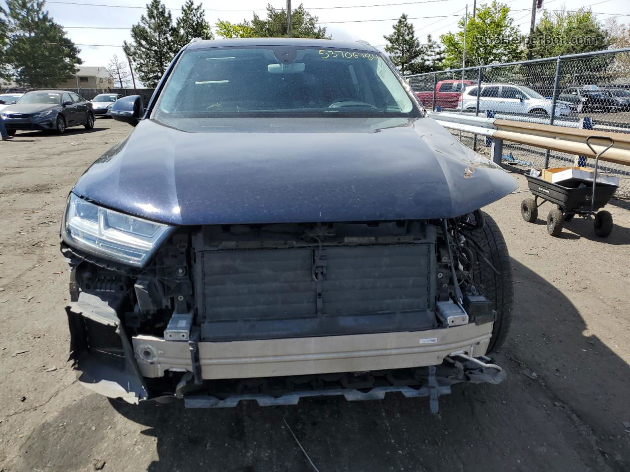 2017 Audi Q7 Prestige Blue vin: WA1VAAF76HD010589