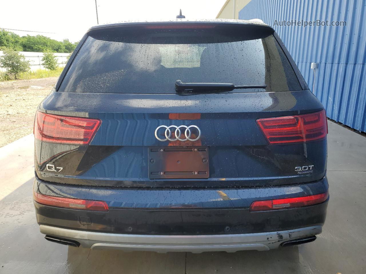 2017 Audi Q7 Prestige Blue vin: WA1VAAF76HD023360