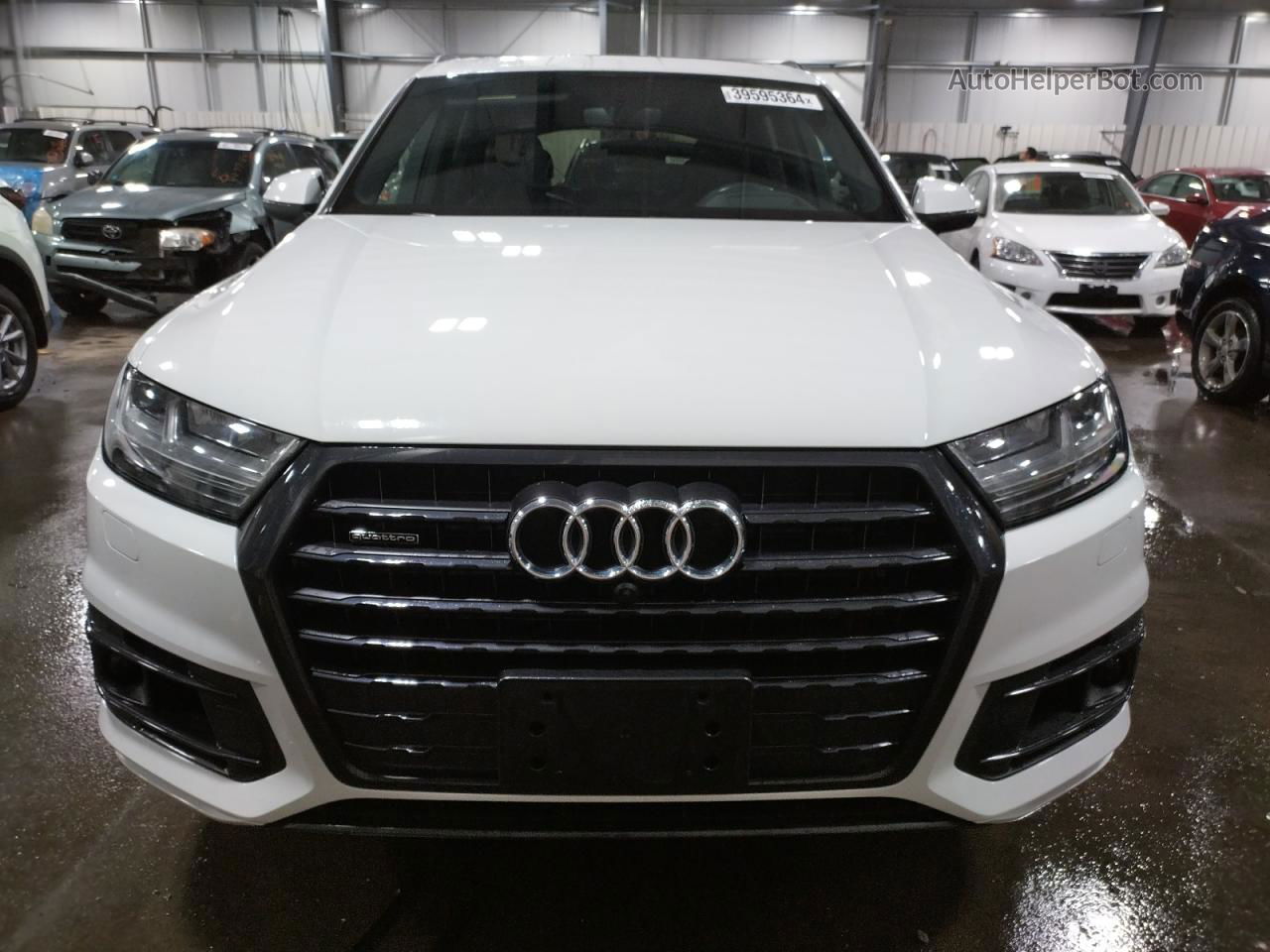 2017 Audi Q7 Prestige White vin: WA1VAAF76HD039834