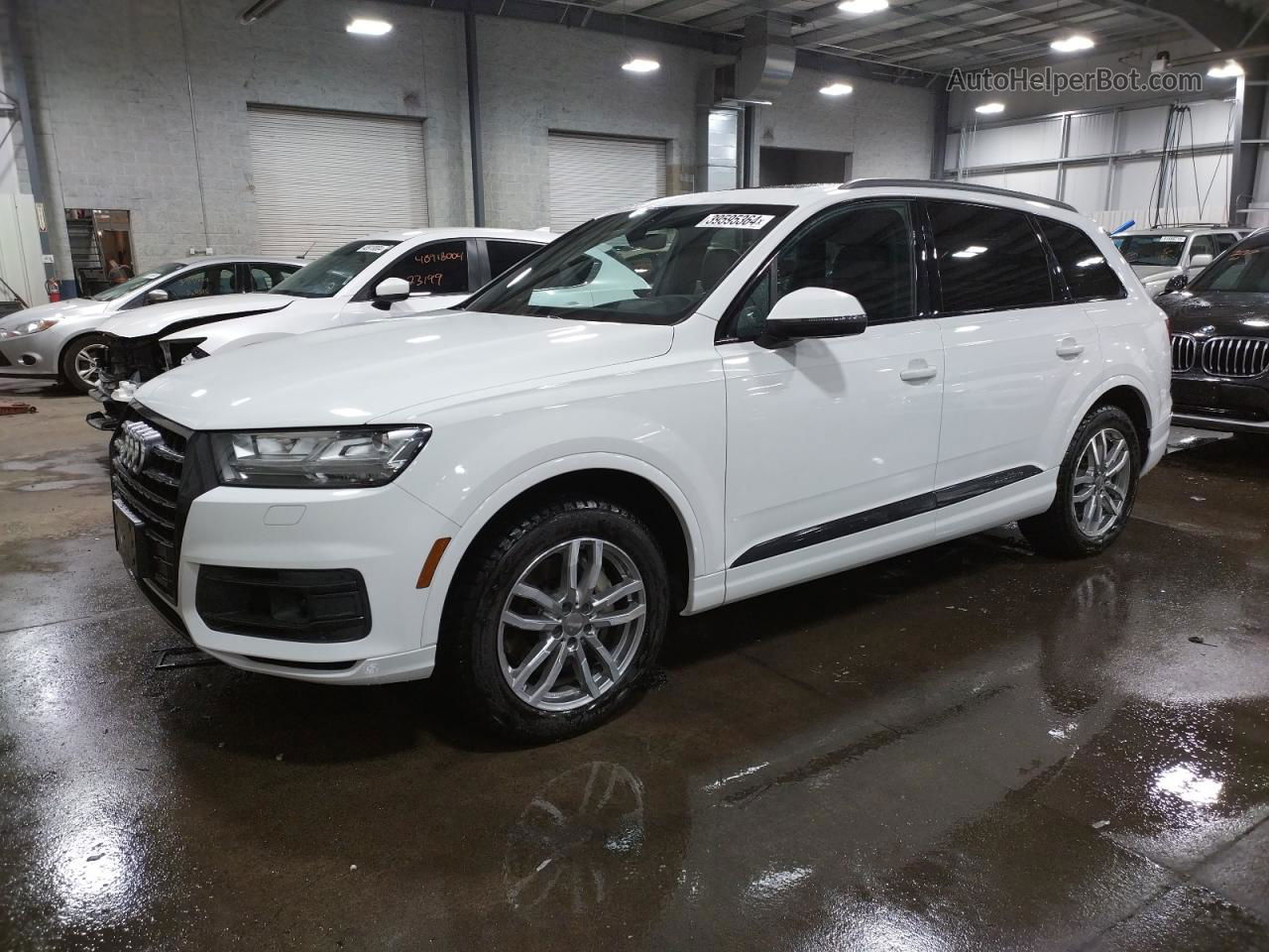 2017 Audi Q7 Prestige White vin: WA1VAAF76HD039834