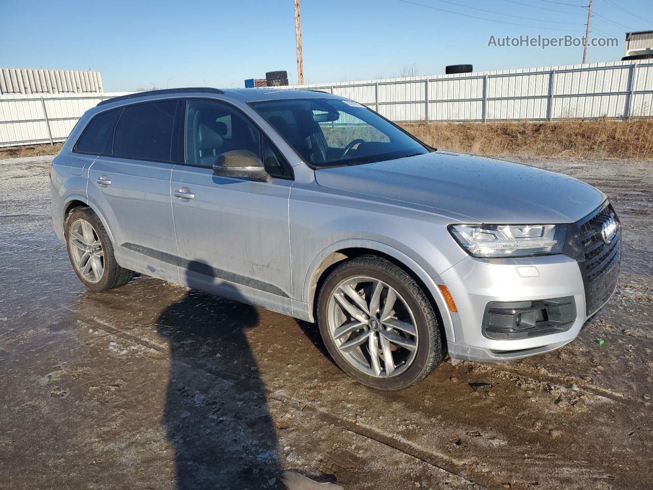 2017 Audi Q7 Prestige Silver vin: WA1VAAF76HD052910