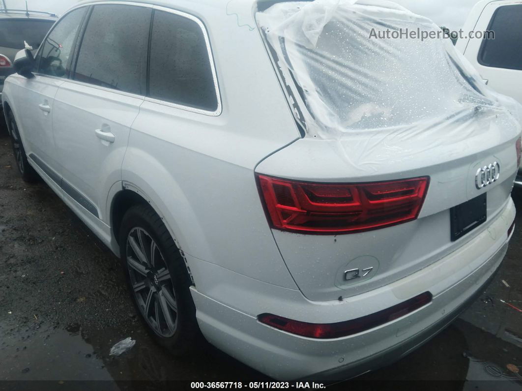 2017 Audi Q7 Prestige White vin: WA1VAAF77HD014599