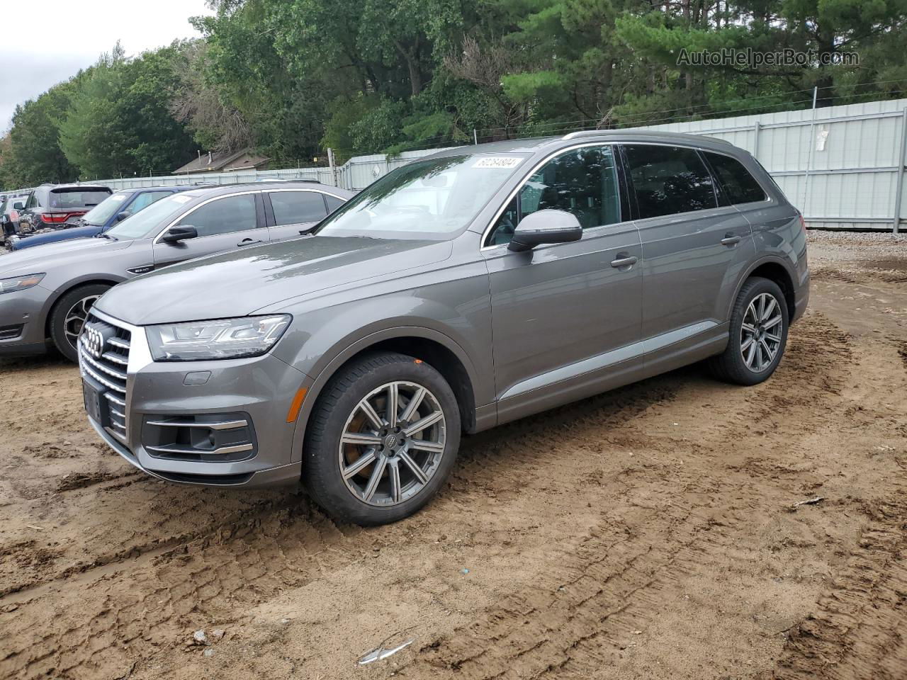 2017 Audi Q7 Prestige Gray vin: WA1VAAF77HD054357