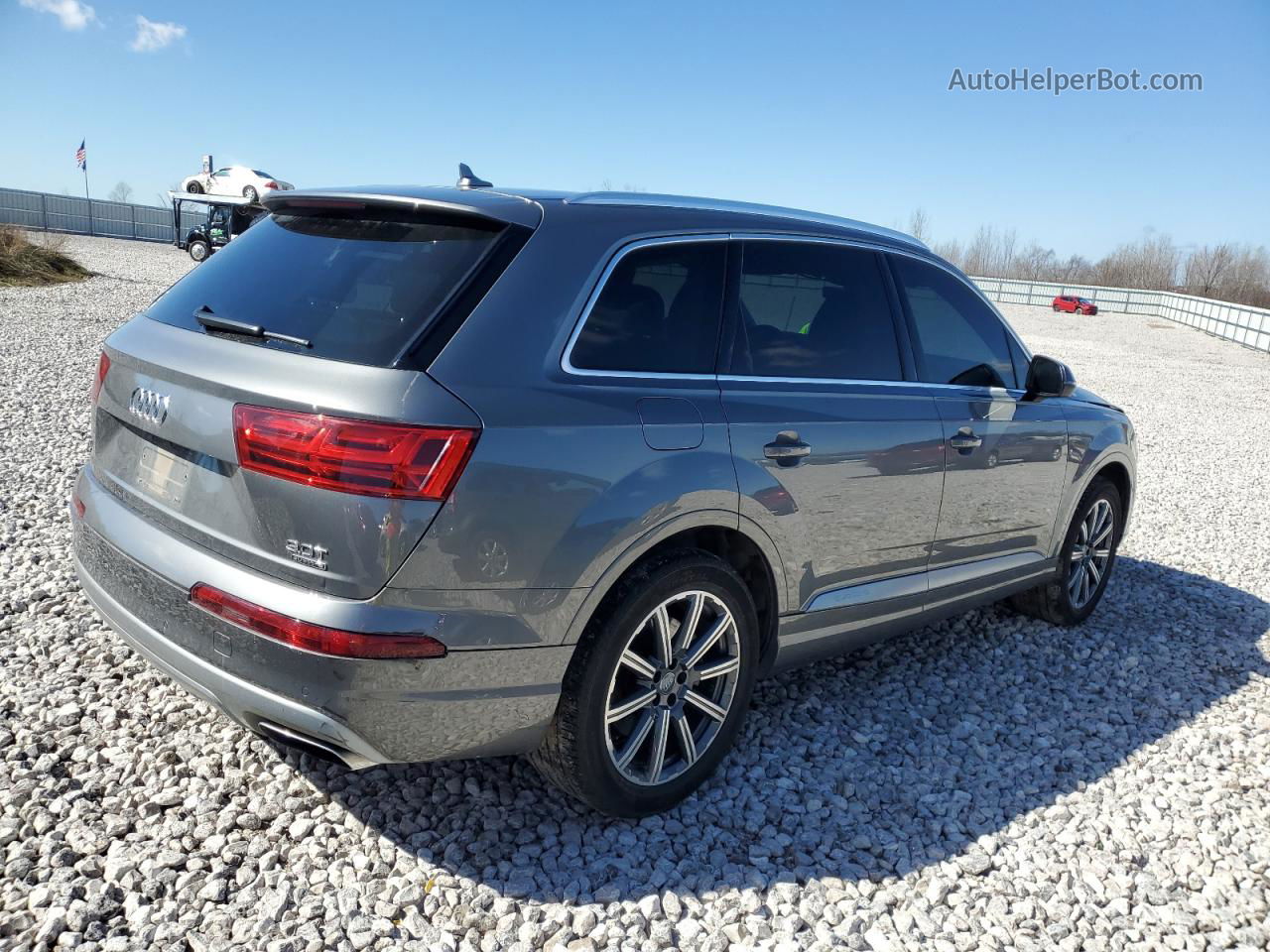 2017 Audi Q7 Prestige Gray vin: WA1VAAF78HD055209