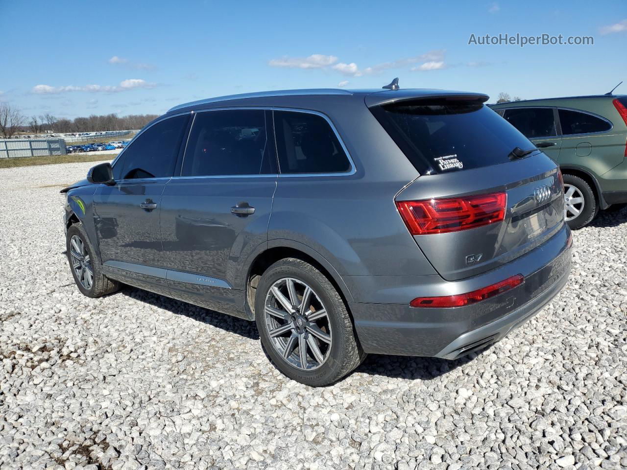 2017 Audi Q7 Prestige Gray vin: WA1VAAF78HD055209