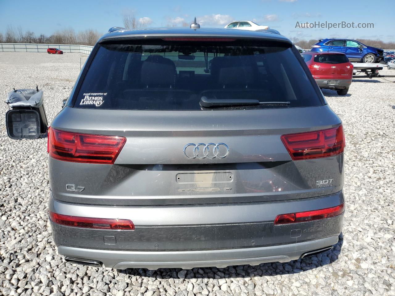 2017 Audi Q7 Prestige Gray vin: WA1VAAF78HD055209