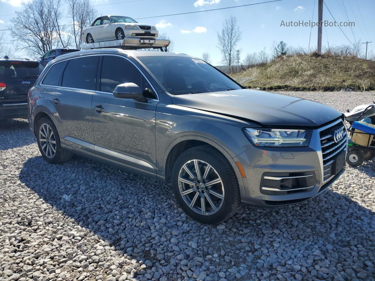 2017 Audi Q7 Prestige Gray vin: WA1VAAF78HD055209