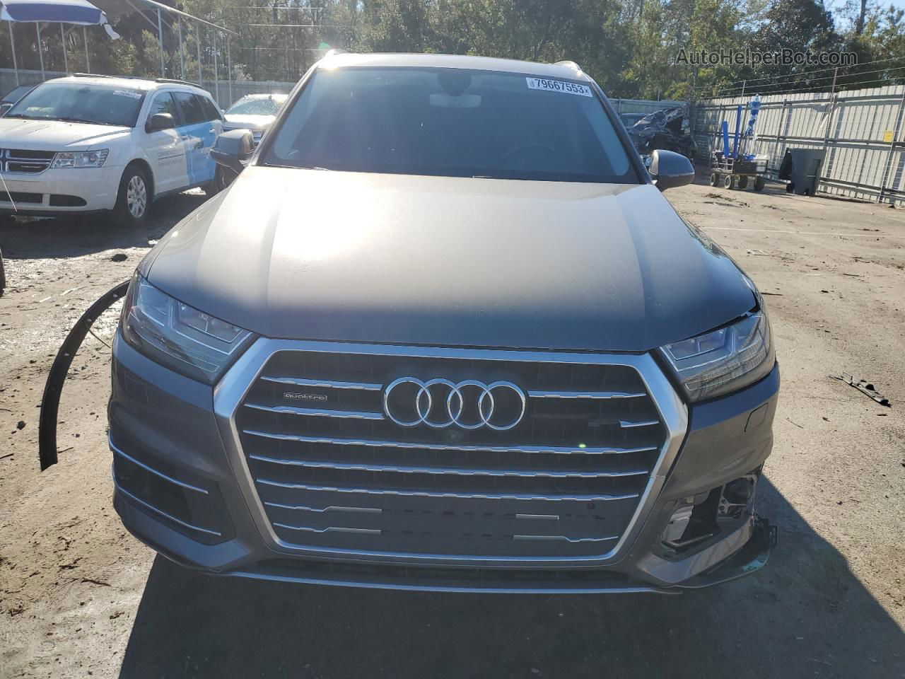 2017 Audi Q7 Prestige Gray vin: WA1VAAF79HD001868