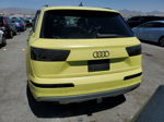 2017 Audi Q7 Prestige Yellow vin: WA1VAAF79HD018931