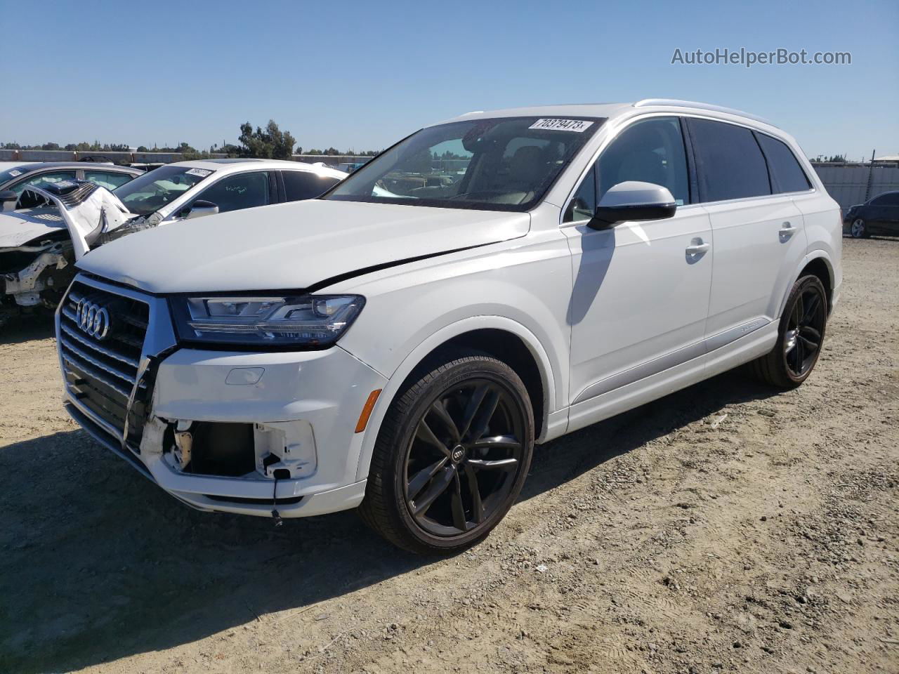 2017 Audi Q7 Prestige White vin: WA1VAAF79HD031209