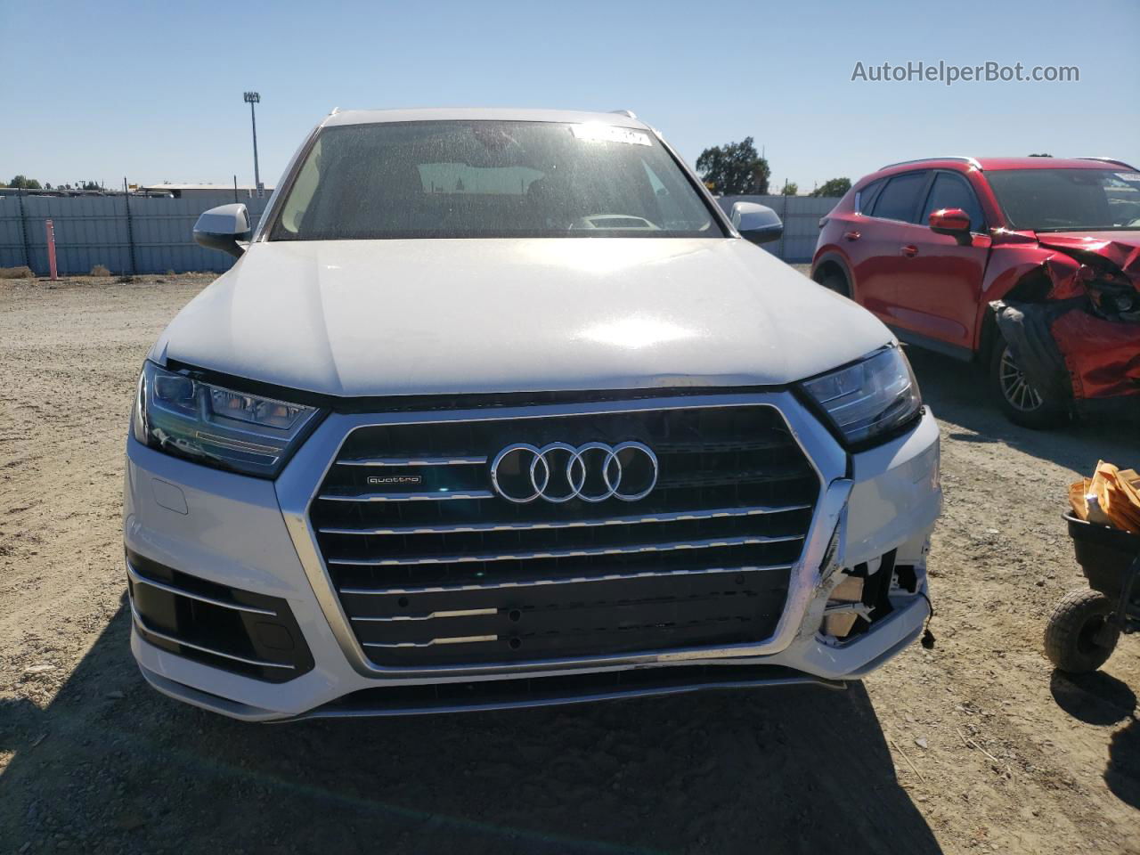 2017 Audi Q7 Prestige Белый vin: WA1VAAF79HD031209