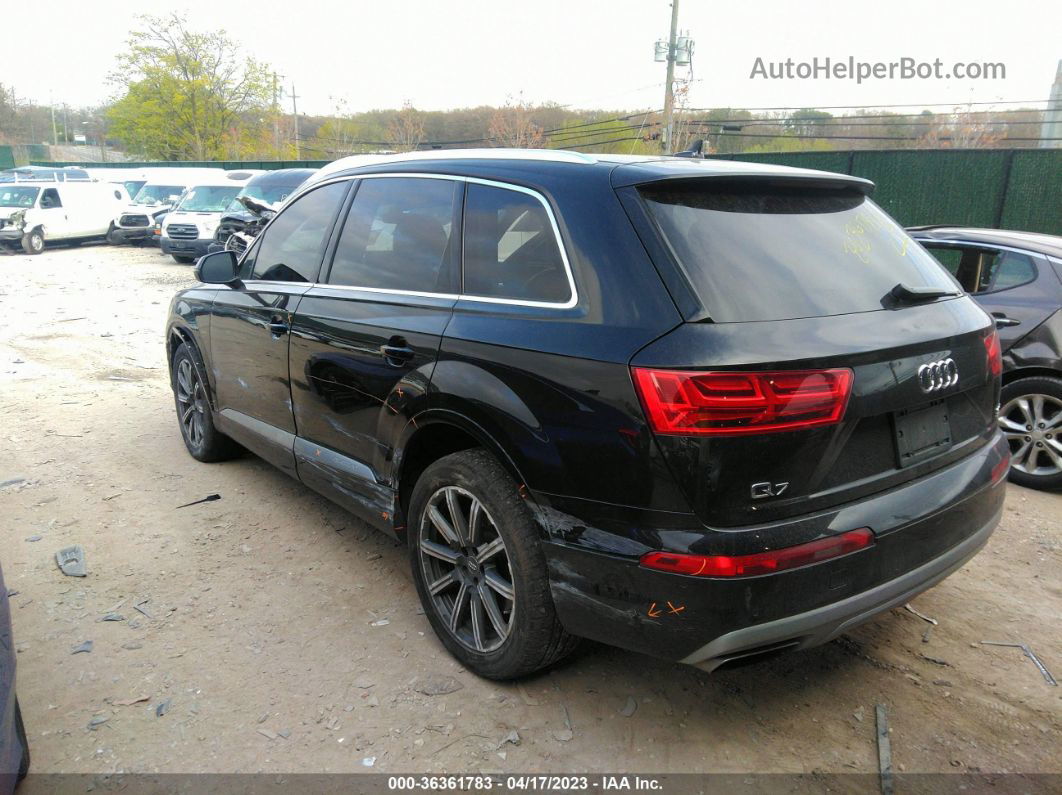 2017 Audi Q7 Prestige Черный vin: WA1VAAF79HD040993