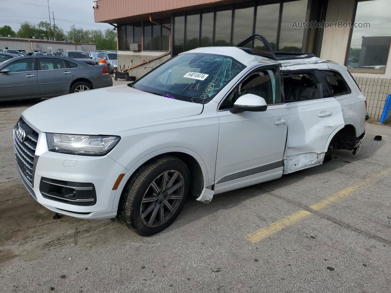 2017 Audi Q7 Prestige White vin: WA1VAAF79HD046079