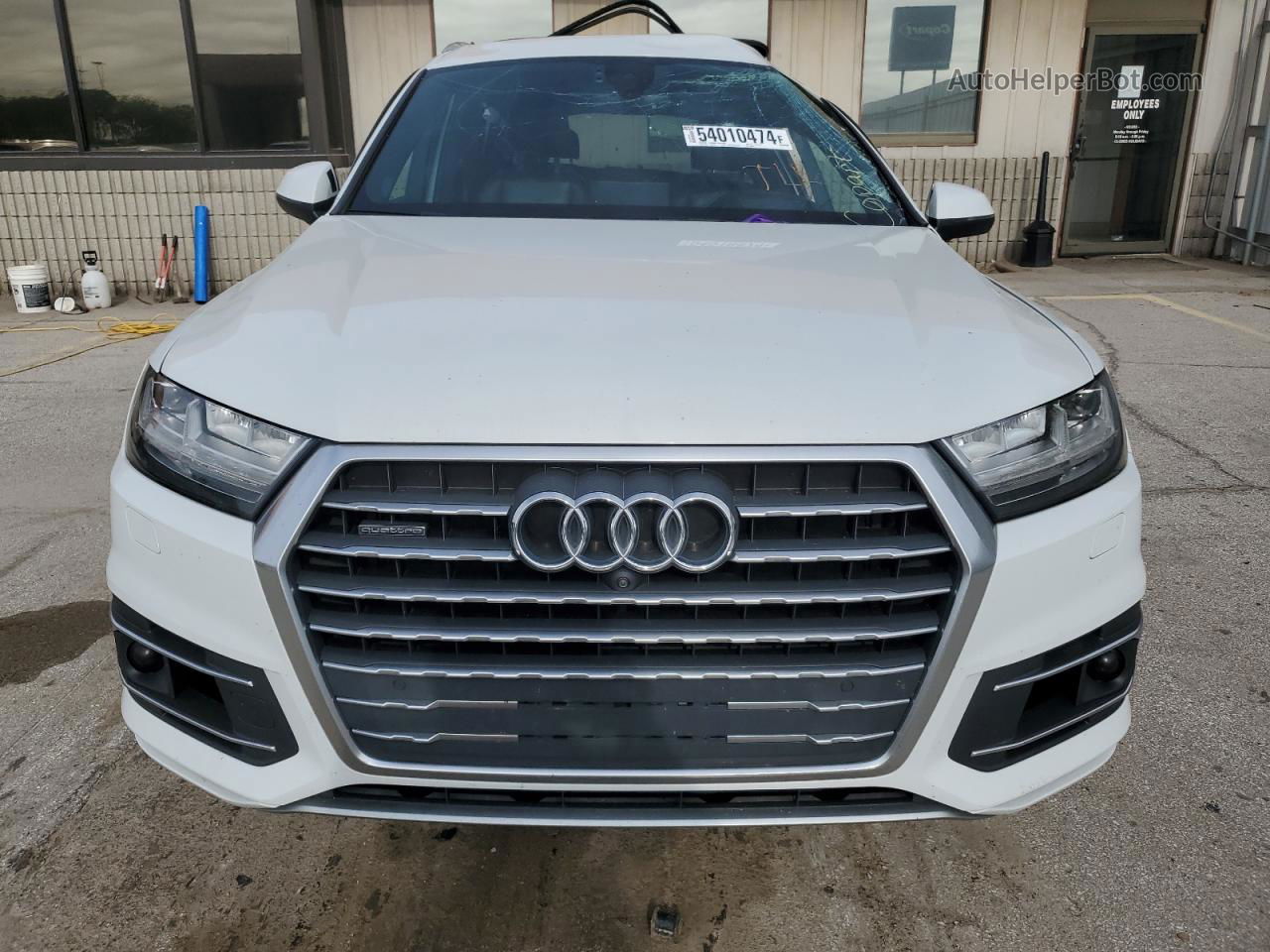 2017 Audi Q7 Prestige Белый vin: WA1VAAF79HD046079